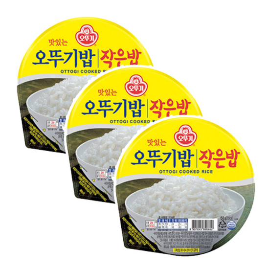 오뚜기 맛있는 오뚜기밥 작은밥 150g x 30개