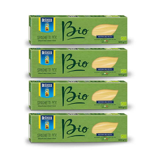 데 체코 유기농 스파게티 500g x 4
