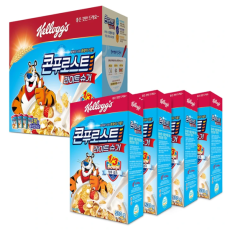 켈로그 콘푸로스트 라이트 슈거 530g x 4