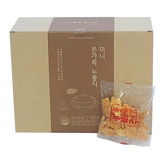 온가족 누룽지 미니 60g x 30