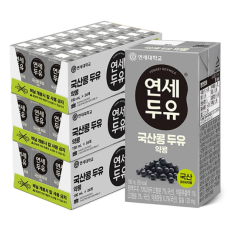 연세 우리콩 두유 약콩 190ml x 72입