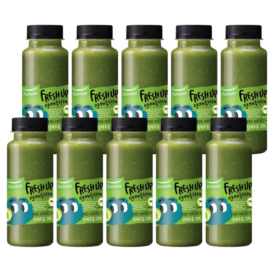 풀무원녹즙 프레시업 양배추천해 190ml x 10