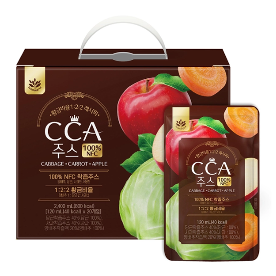 Balance Grow CCA 착즙 주스 120ml x 20