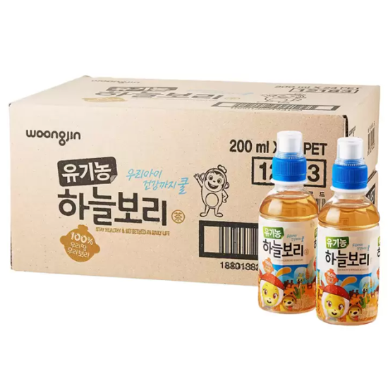 코코몽 유기농 하늘보리 200ml x 24 x 2팩