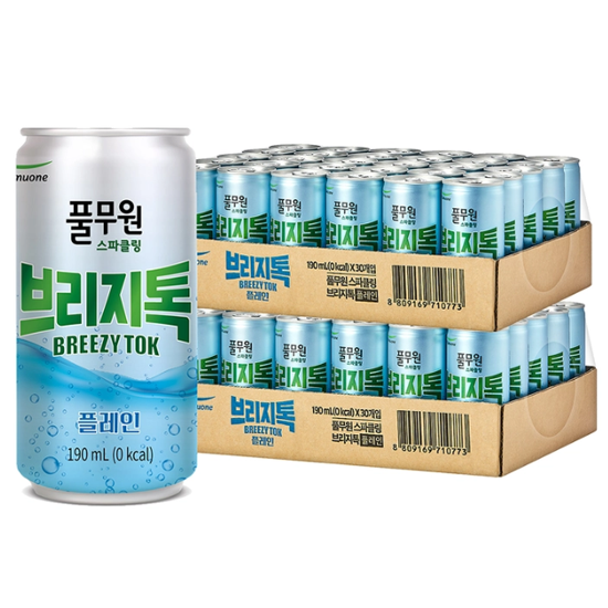 브리지톡탄산수플레인190mlx 30 x 2