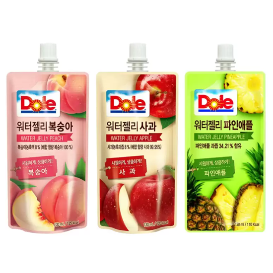 Dole워터젤리 130ml x 20개