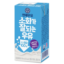 연세우유소화가잘되는멸균우유190ml x 24