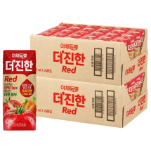 야채듬뿍 더'진한 레드 주스 125ml x 24
