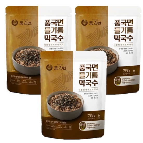 풍국면들기름 막국수798g x 3