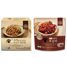 궁스지소고기장조림 440g x 2 + 매콤한쪽갈비940gx2