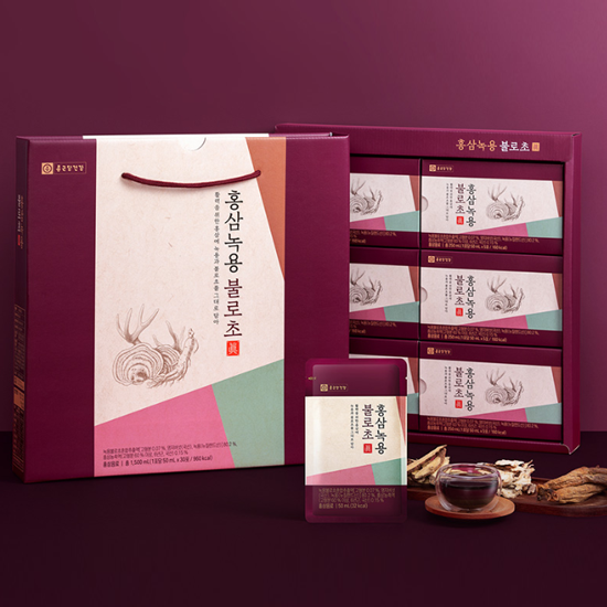종근당건강 홍삼녹용 불로초 선물세트