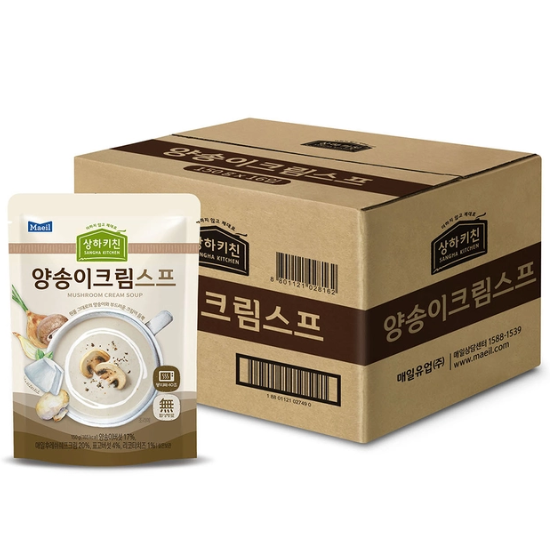 상하키친양송이 스프 150g x 16