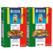 데 체코 삼색 푸실리 500g x 3 & 파팔레 500g x 3