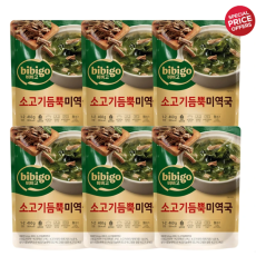 CJ 비비고 소고기 듬뿍 미역국 460g x 6