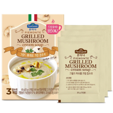 폰타나 그릴드 머쉬룸 크림 컵 수프 60g x 12