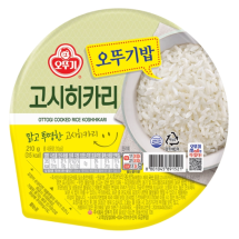 오뚜기 오뚜기밥 고시히카리 210g x 18개