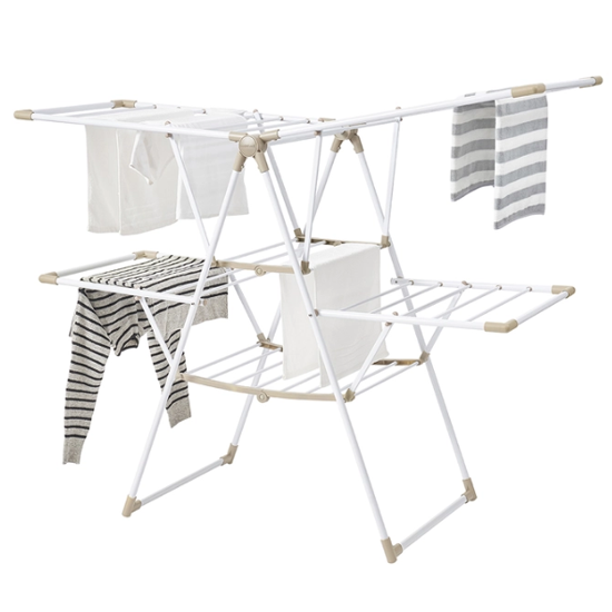 락앤락 더블 양날개 2단 빨래 건조대