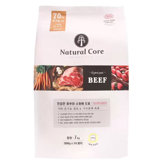 네츄럴 코어 애견사료 7kg x 2 (유기농 70%)