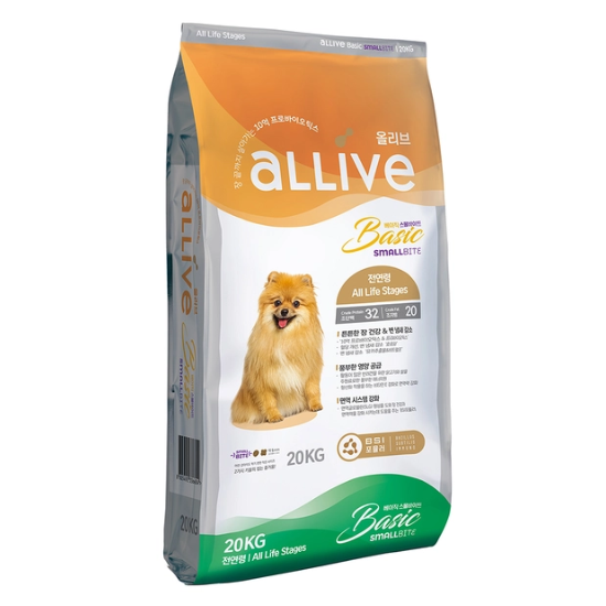 도그랑 올리브 베이직 스몰바이트 20kg