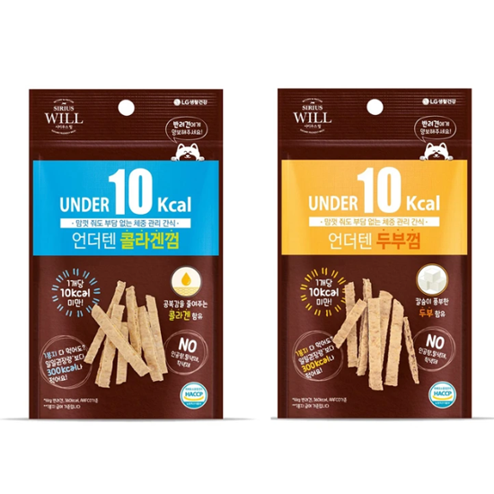 시리우스윌 언더텐껌 반려견 간식 20g x 36