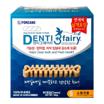 덴티 3 페어리 소형견용 애견껌 584g(7.3g x 80)