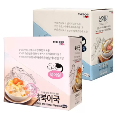 더독애견애묘 수제 삼계탕/북어국 150g x 10