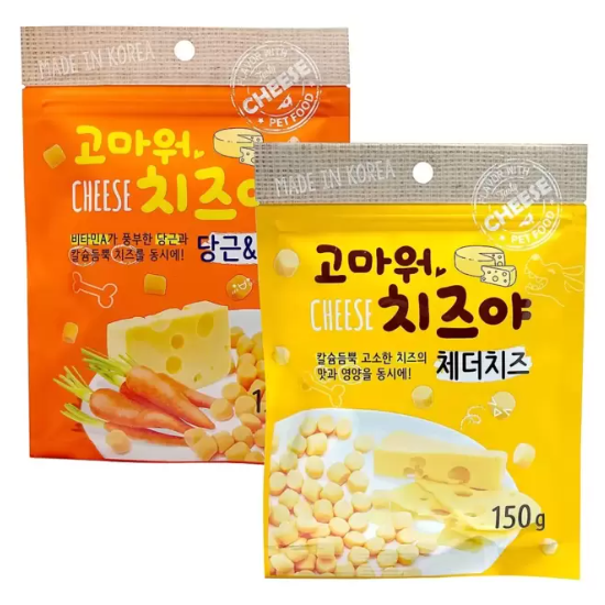 고마워 치즈야 치즈볼 애견 간식 150g x 10봉