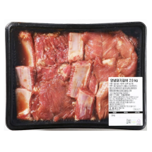 국내산 양념 돼지갈비2.9kg x 2팩