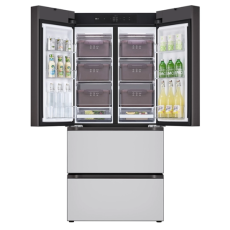 엘지 오브제컬렉션 김치톡톡 491L- 메탈 크림그레이