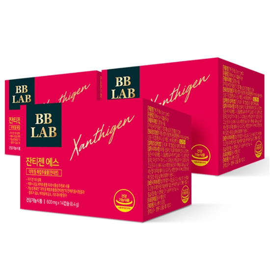 뉴트리원 BB LAB 잔티젠S 600mg x 14캡슐 x 3