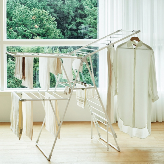 한샘 디럭스 양날개 빨래건조대