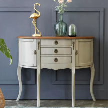 프렌치 엔틱 반달 콘솔