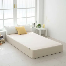 플로티나 순면 홑겹 매트리스 커버 - 슈퍼싱글