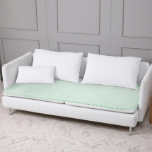 루마인 홈 면 프릴 소파패드 60x200cm - 민트