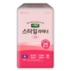 디펜드 스타일 라이너 무향 롱 28개 x 4팩