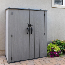 라이프타임 버티컬 조립식 창고-선반 4개 포함