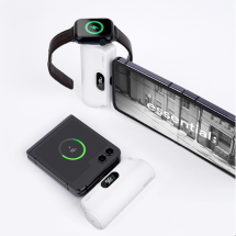 스마텍 2 IN 1 도킹형 보조배터리 5000mAh x 2