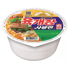 농심 육개장 사발면 86g x 24개
