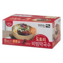 백제 도토리 비빔막국수 297.5g x 8 최소구매 2