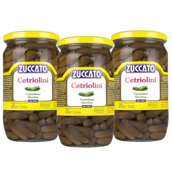 쥬카토 코니숑 오이피클 670g x 3