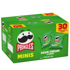 프링글스 미니스 사워크림 어니언 570g 19g x 30