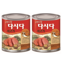 백설 쇠고기 다시다 1.2kg x 2
