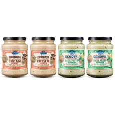 폰타나 투움바 크림 바질 페스토 파스타 소스 430g x 4