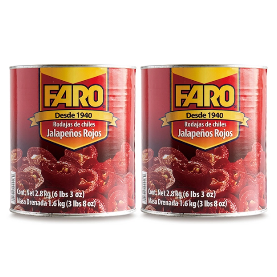 파로 레드 나초 할라피뇨 슬라이스 2.8kg x 2