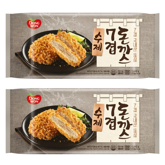 동원 ７겹돈까스 1040g x 2